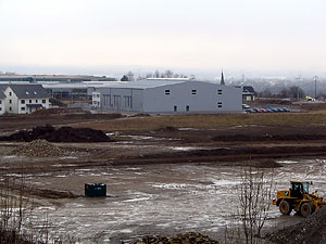 The gravel pit Frey AG, in Kaiseraugst, Canton Aargau. (Photo by N. Baumann)